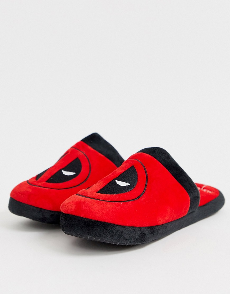 Fizz Marvel Deadpool slippers-Red