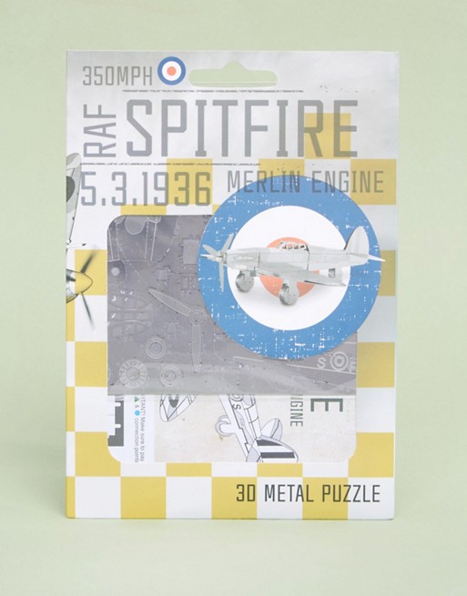 Fizz MOD Metal Puzzle Spitfire Plane