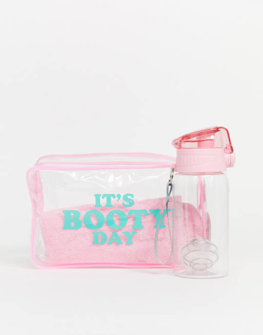 pink 3 piece gym set