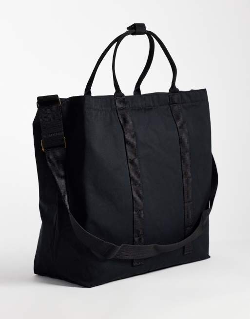Fjallraven 1960 tote bag in black, 4 of 4