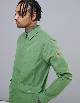 Fjallraven Greeland Zip Shirt Jacket In Green ASOS