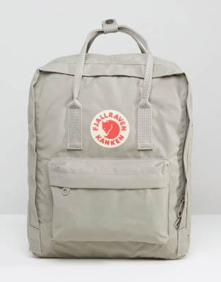 kanken backpack light grey