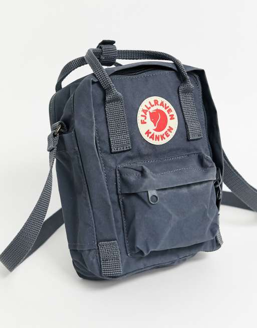 Fjallraven Kanken Crossbody schoudertas in grafiet