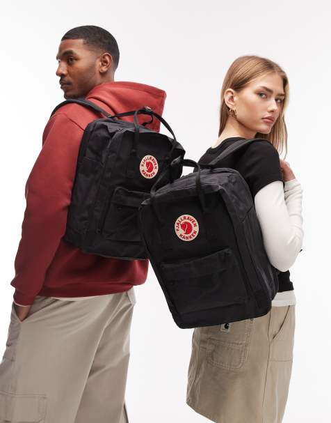 Fjallraven Kanken everyday 15"" laptop backpack in black - view 1