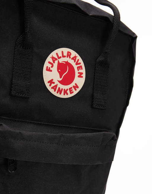 Fjallraven Kanken everyday 15"" laptop backpack in black, 3 of 4