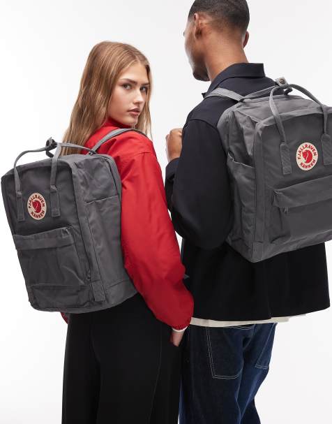 Fjällräven Kanken everyday 15" laptop backpack in super grey - view 1