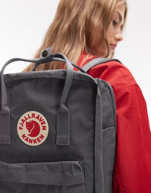 Fjallraven Kanken everyday 15"" laptop backpack in super grey , 3 of 4