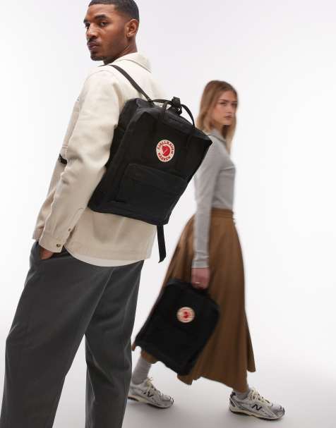 Fjallraven Kanken everyday backpack in black - view 1