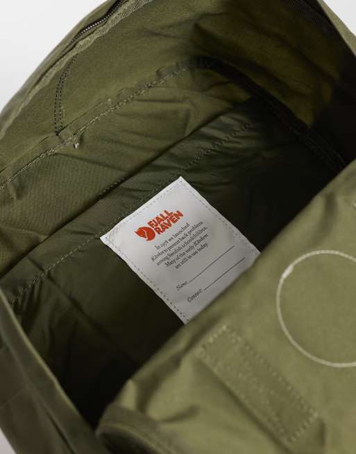 Fjallraven Kanken everyday backpack in green, 5 of 5