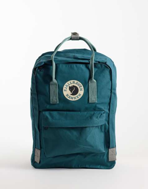 Fjallraven Kanken Koncept 15"" laptop backpack in teal frost green - view 1