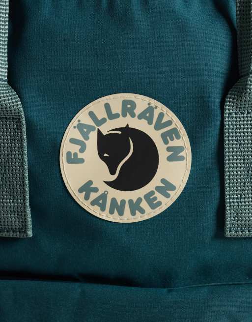 Fjallraven Kanken Koncept 15"" laptop backpack in teal frost green, 3 of 4