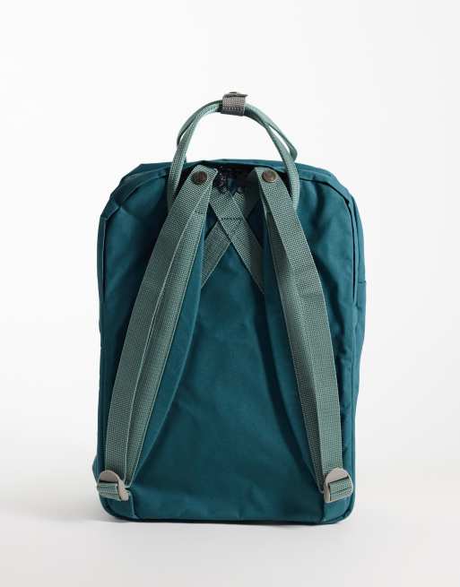 Fjallraven Kanken Koncept 15"" laptop backpack in teal frost green, 4 of 4