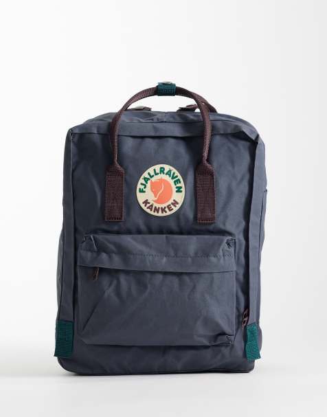 Fjallraven Kanken Koncept backpack in graphite and burgundy - view 1