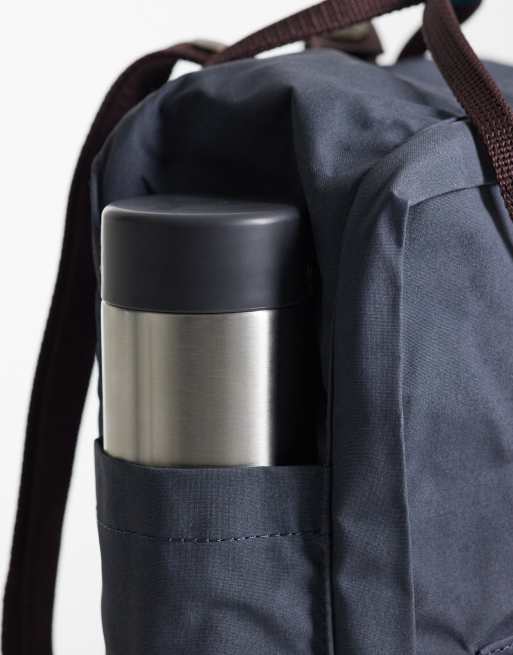 Fjallraven Kanken Koncept backpack in graphite and burgundy, 5 of 5