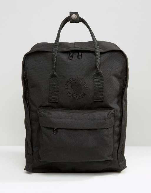 Fjallraven backpack shop all black