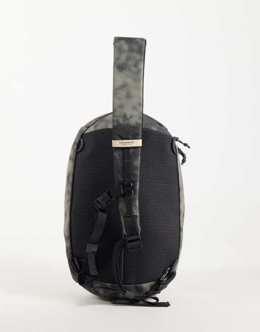 Fjallraven Skule 6 graphics sling crossbody bag in fossil foliage , 4 of 4