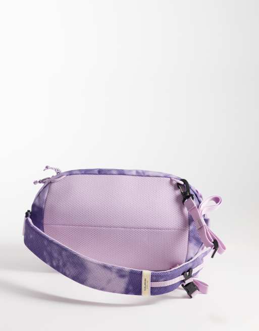 Fjallraven Skule 6 graphics sling crossbody bag in pastel lavender , 4 of 4