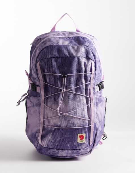 Fjällräven Skule Graphics 24 backpack in pastel lavender - view 1