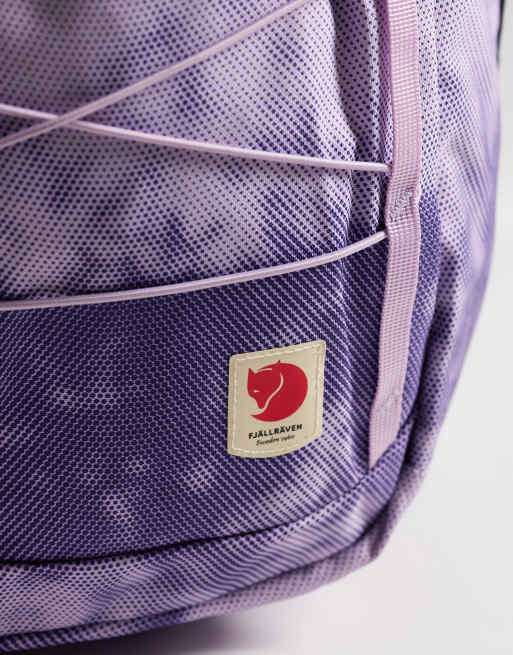 Fjallraven Skule Graphics 24 backpack in pastel lavender, 3 of 4