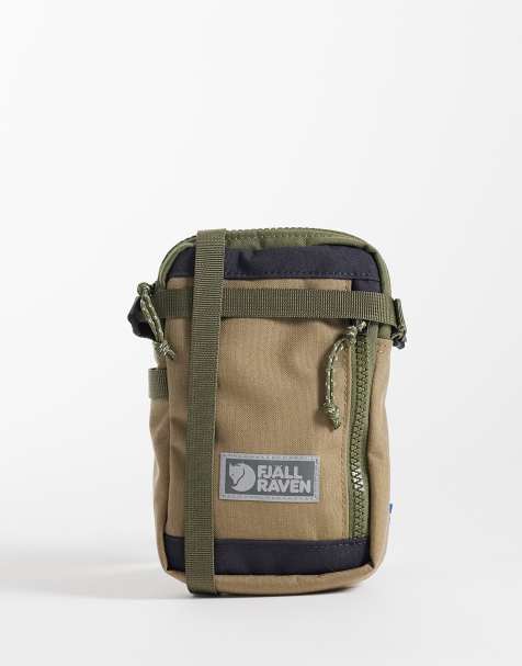 Fjallraven Vardag Pocket Small crossbody bag in clay and green - view 1