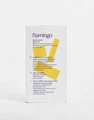 Flamingo Bikini Wax Kit - 24 Strips - ASOS Price Checker