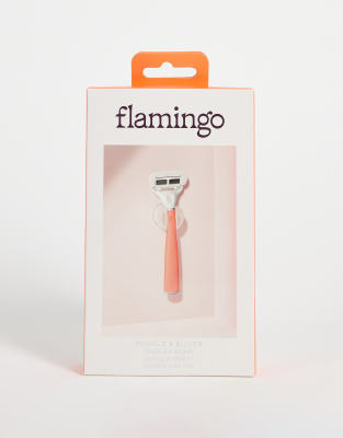 Flamingo Razor - Pomelo & Silver | ASOS