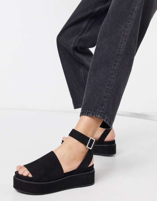 Flatform-sandaler fra ASOS DESIGN Taylor