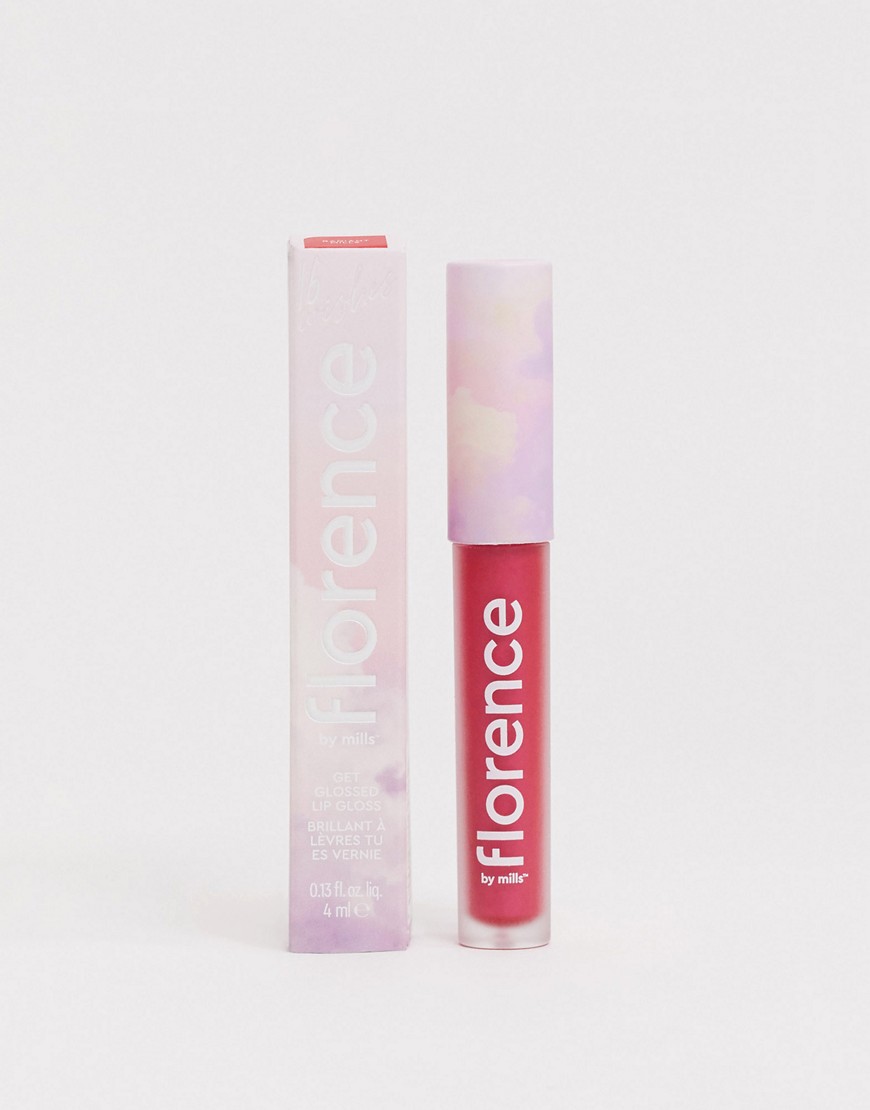 Florence By Mills 16 Wishes Lip Gloss - Shimmer Fuschia-Pink