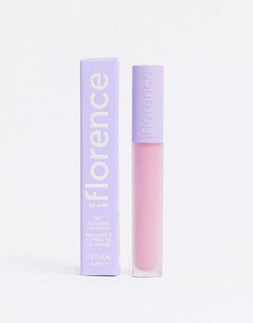 Florence By Mills - Get Glossed Lip Gloss - Lipgloss, Mellow Mills-Roze