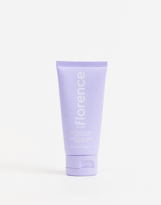 Florence By Mills – Get That Grime – Peeling do twarzy w rozmiarze podróżnym, 50ml