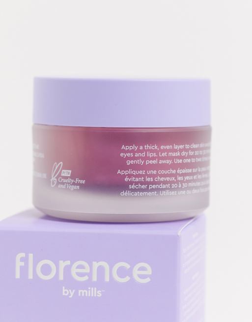 Download Florence By Mills Face Mask PSD Mockup Templates