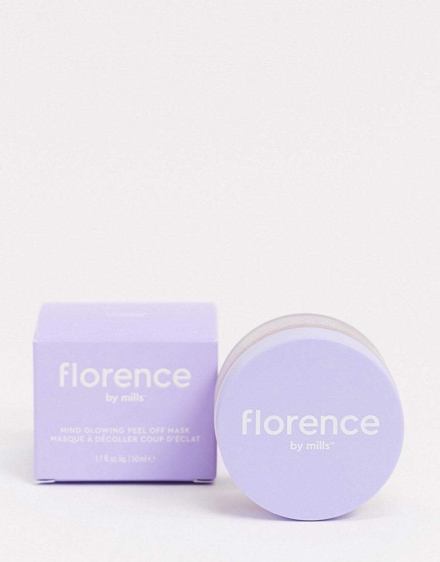 Florence By Mills - Mind glowing peel off mask - Peel-offmasker 50 ml-Zonder kleur