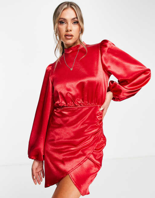 asos flounce dress