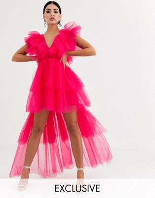 Flounce London extreme frill tulle high 