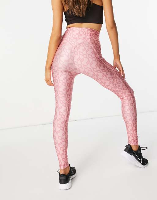 Flounce London - Formgivende træningsleggings med logoprint, 2 af 4