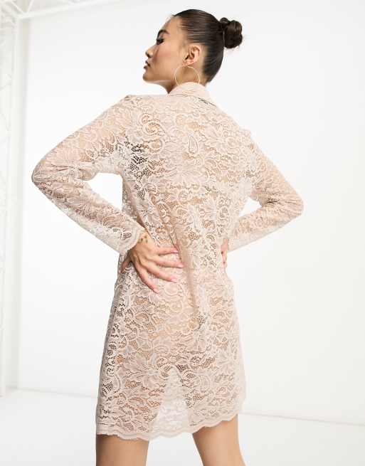 The Azalea Short Sleeve Lace Dress