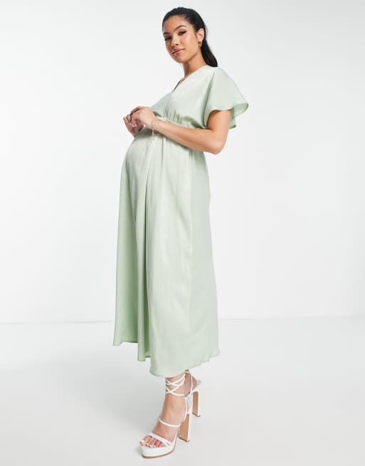 Maternity kimono dress sale