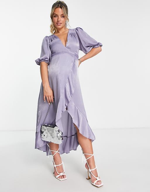 Summer Asymmetrical Puff Long Sleeves Mint Dress Summer Asymmetrical Puff Long Sleeves Mint Dress
