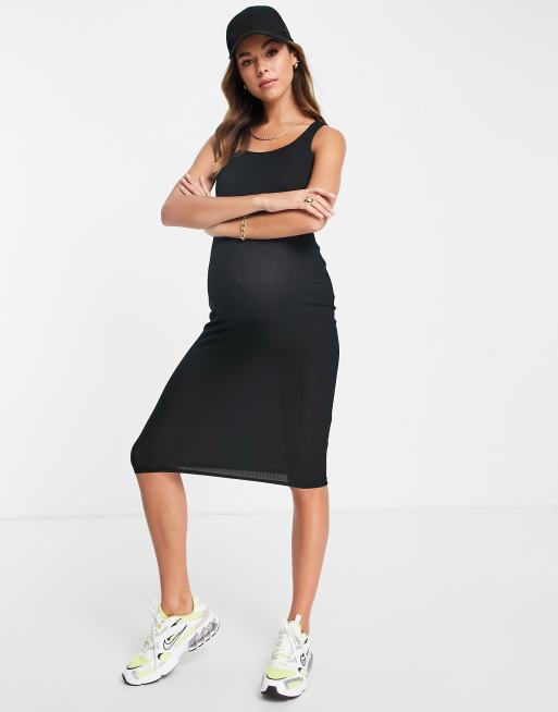 ASOS DESIGN Maternity Nursing cami midi dress