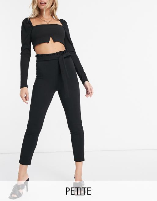 Download Flounce London Petite cigarette trousers with paperbag ... Yellowimages Mockups