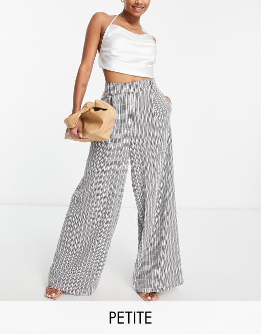 SELONE Palazzo Pants for Women Petite Formal High Waist High Rise Wide Leg  Trendy Casual with Belted Long Pant Solid Color High-waist Loose Pants for