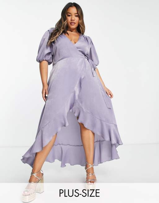 Plus size hotsell puff sleeve dress