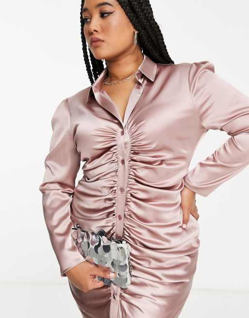 fashion nova plus ruched - Gem