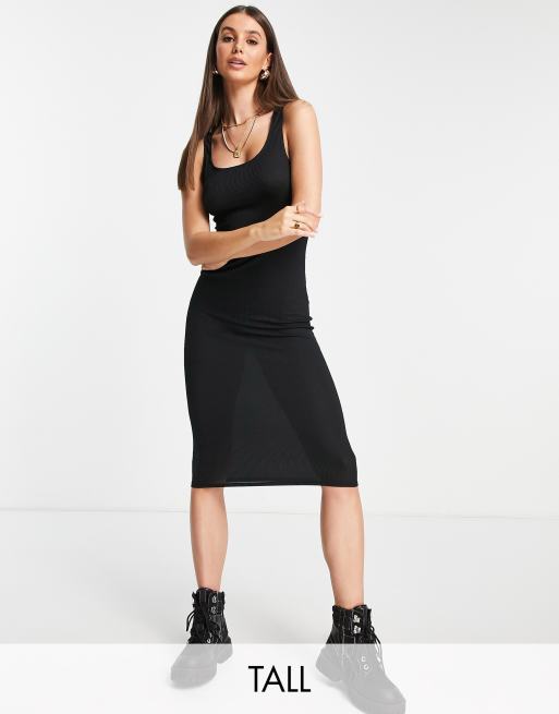 Asos ribbed cheap midi dress