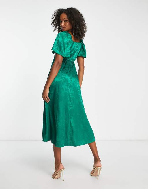 A-Line Flounce Dress - Women - Ready-to-Wear