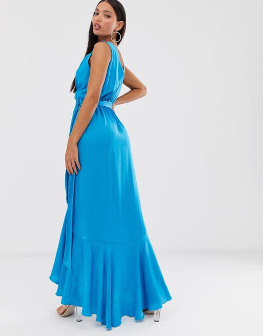 Asos aqua cheap dress