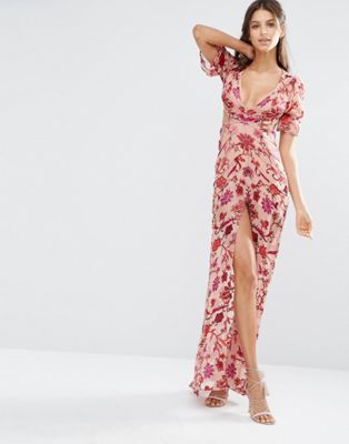 for love and lemons saffron maxi dress