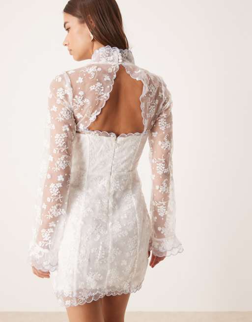 white christmas dresses Julia Mini Dress by For Love & Lemons main image 1