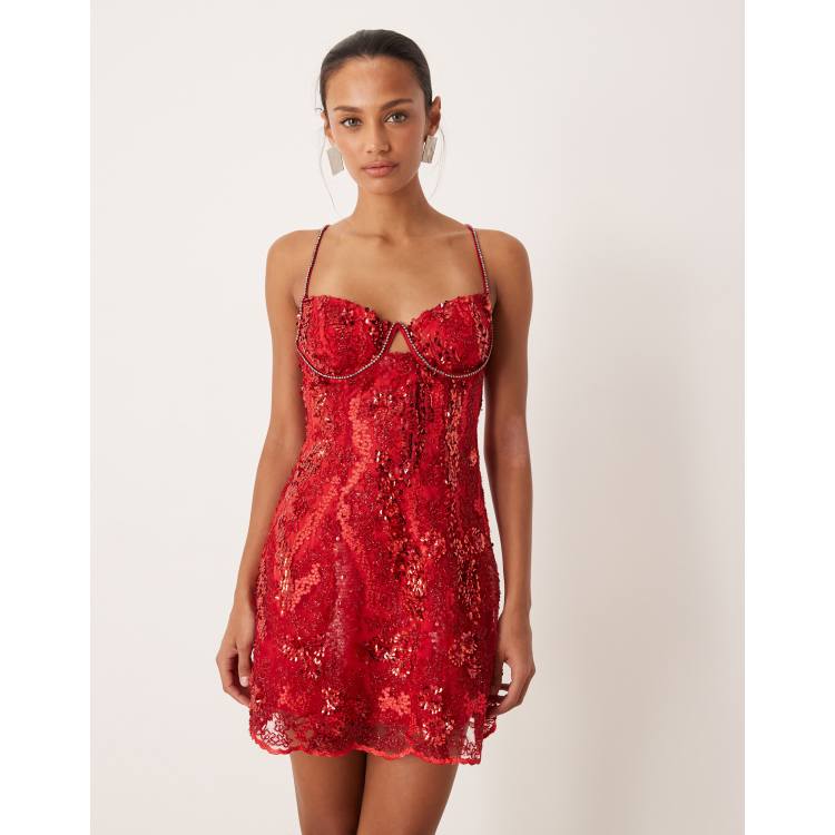 mini green slip dress Cult Gaia x Gap - Mini Dresses - Mini Slip Dress