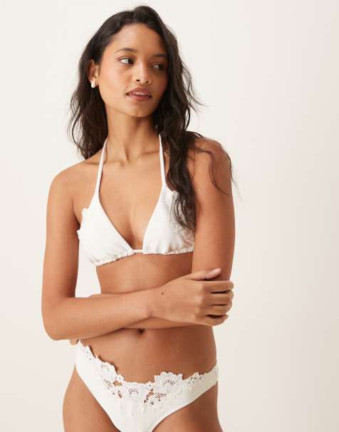 For Love & Lemons – Lelani – Vit bikiniöverdel, del av set - view 1